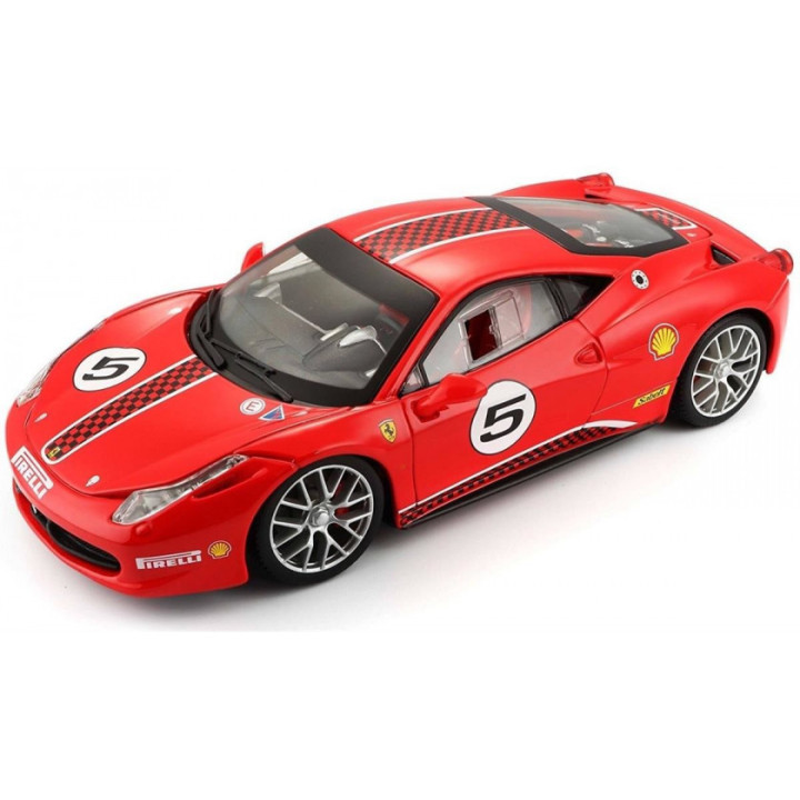 FFERRARI 458 CHALLENGE 1:24 červené
