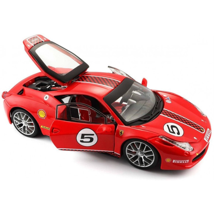 FFERRARI 458 CHALLENGE 1:24 červené