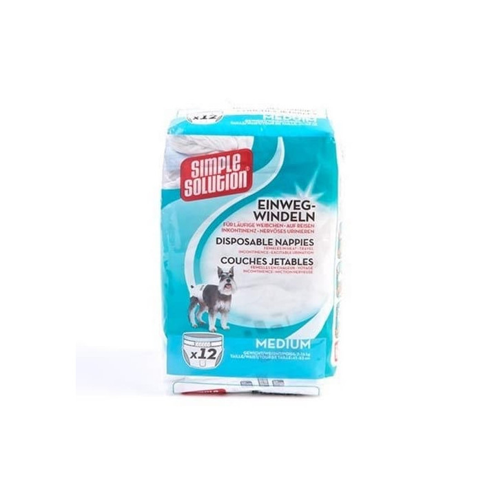 SIMPLE SOLUTION Pleny pro psy 12ks M