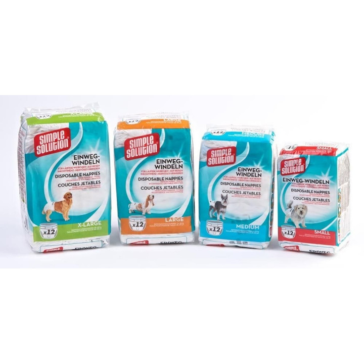 SIMPLE SOLUTION Pleny pro psy 12ks M