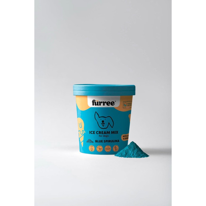 Fürree Ice cream Blue Spirulina Zmrzlina pro psy 60g