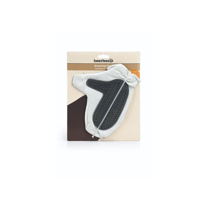 Beeztees Vyčesávací rukavice pro kočky šedá 25x18cm