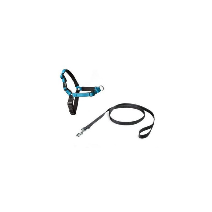 PetSafe® Postroj EasyWalk Deluxe modrý velikost M/L