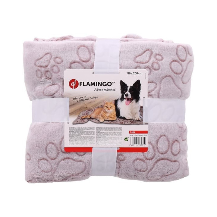 Flamingo Lalia Deka Vzor packy Starorůžová 200x150cm
