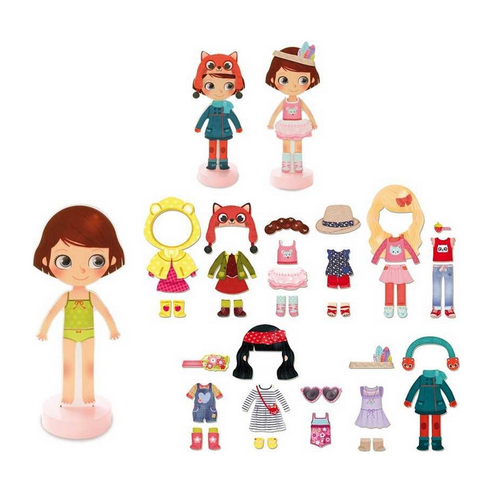 Vilac Magnetické oblékací puzzle Chloe