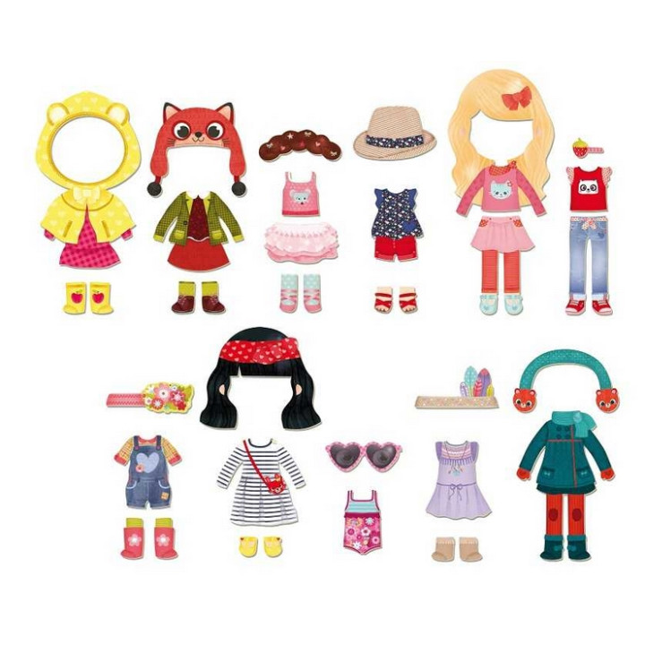 Vilac Magnetické oblékací puzzle Chloe