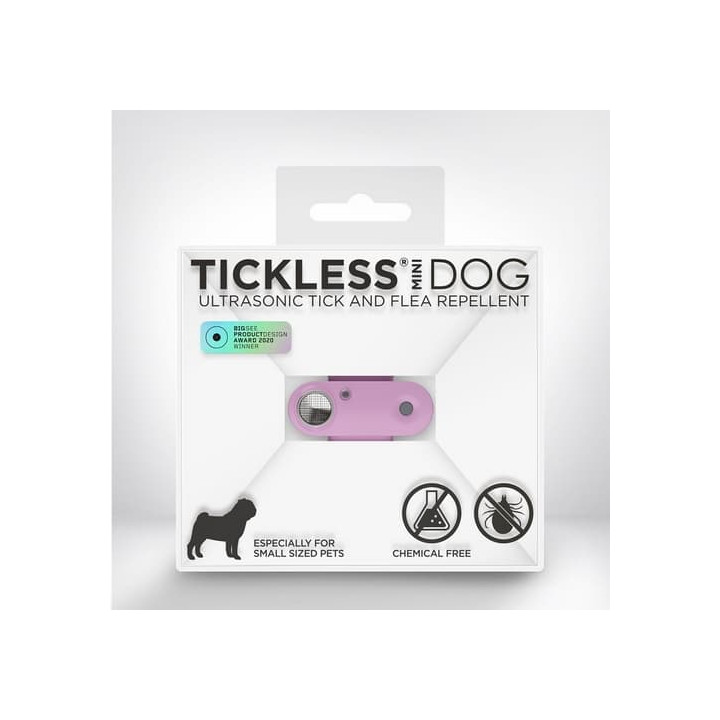 TICKLESS Mini dog Nabíjecí ultrazvukový odpuzovač klíšťat a blech Organ purple