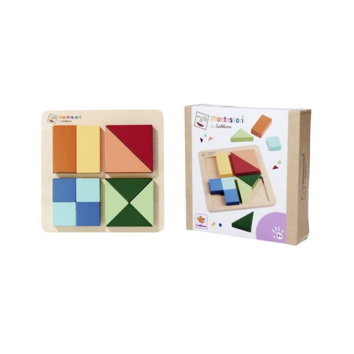 Montessori Čtverce skládačka puzzle