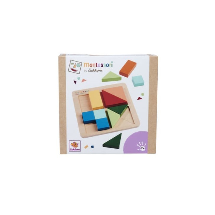 Montessori Čtverce skládačka puzzle