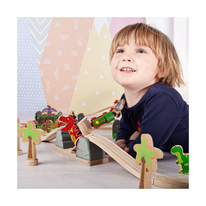 Bigjigs Rail Most s T- Rexem