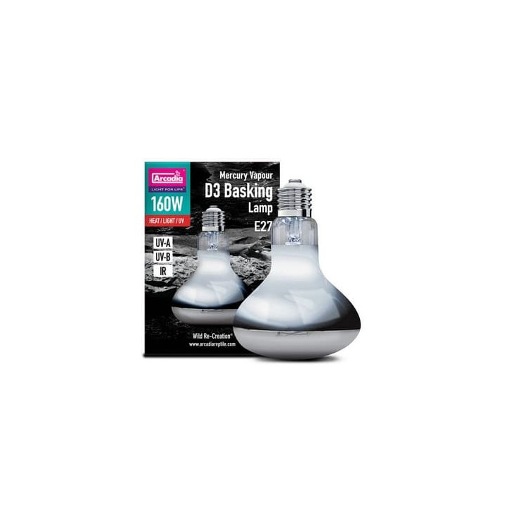 Arcadia D3 Basking Lamp 160W