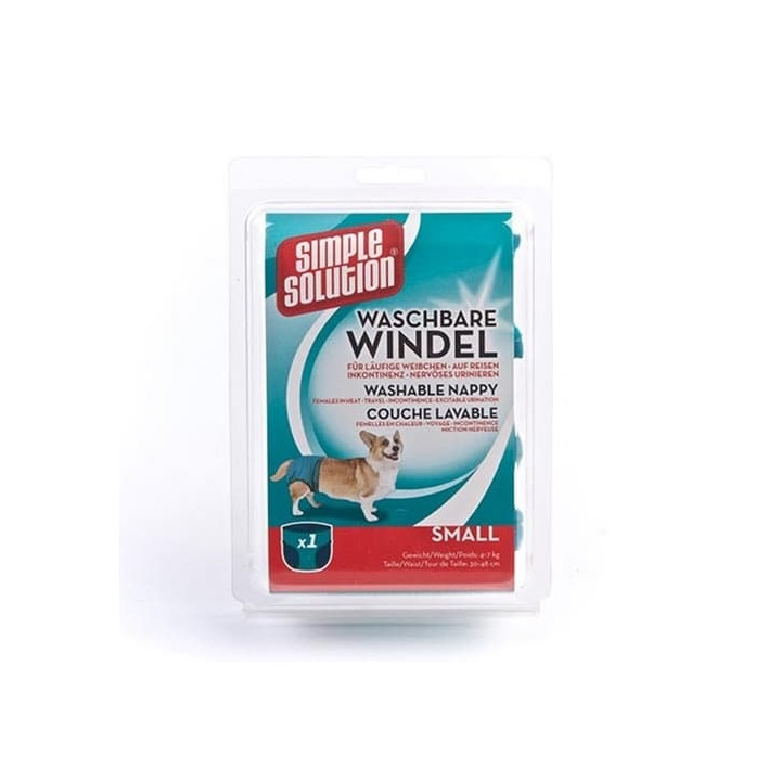 SIMPLE SOLUTION Pratelné plenky univerzální S