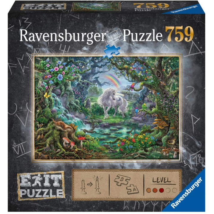 Ravensburger Exit Puzzle: Magický les 759 dílků