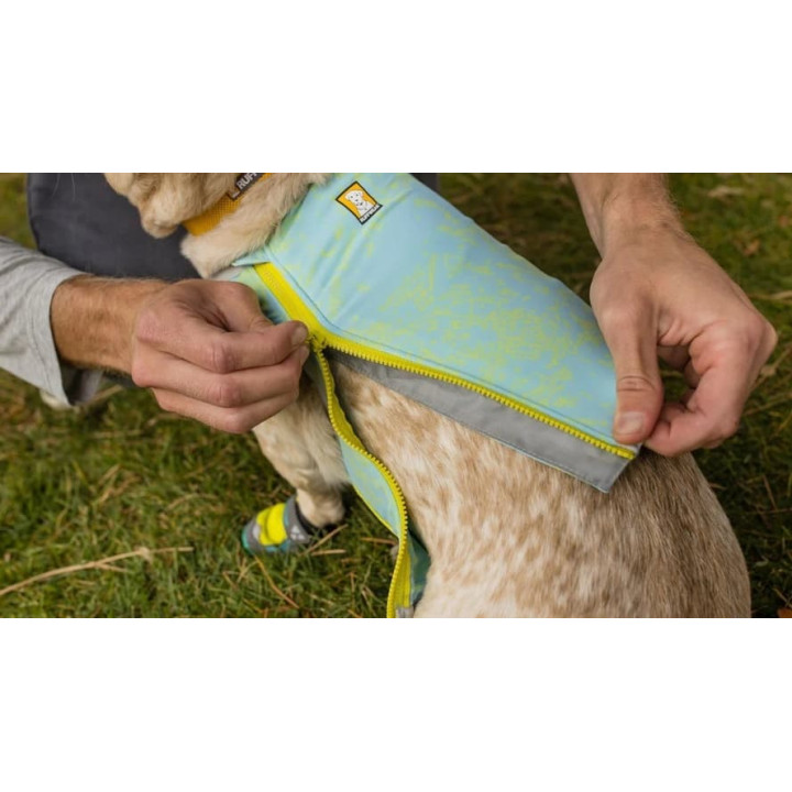 RUFFWEAR Swamp Cooler Zip™ Chladící vesta pro psy Blue Mist L