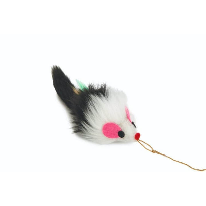 Beeztees Škádlítko pro kočky plyšová myš 45cm