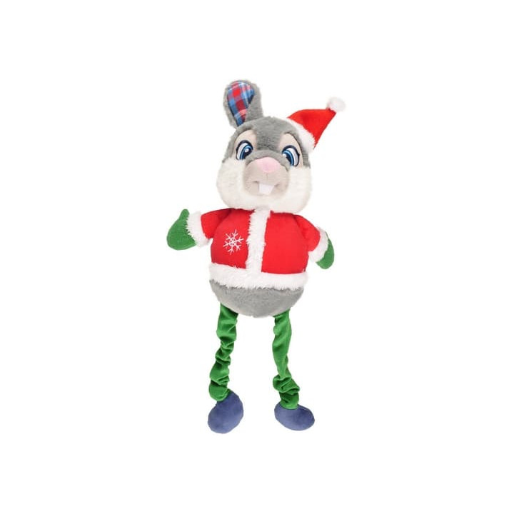 Flamingo Vánoční králík plyšový pro psy 51cm