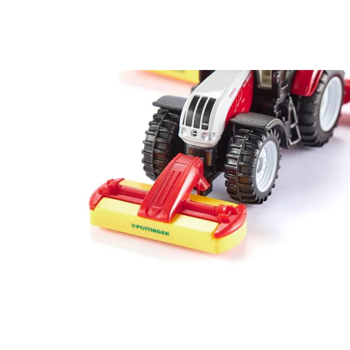 SIKU Blister 1672 - Traktor Steyr se sekacími nástavci
