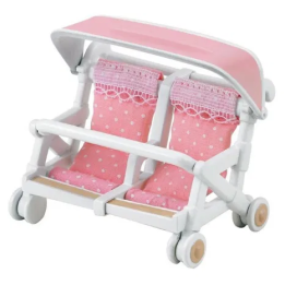 Sylvanian Families - Kočárek pro dvojčata
