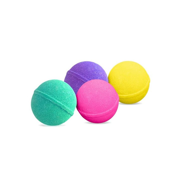INKEE - Šumivá bomba do vany - Barvy Galupy jednorožce 4 pack