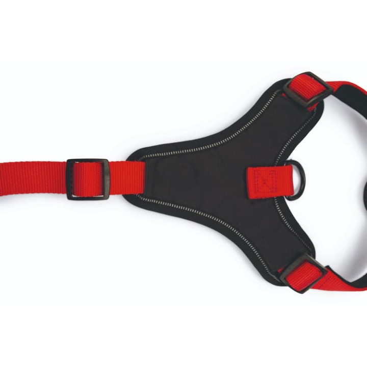 Karlie SPORTIV PREMIUM Postroj pro psy červený 60-76cm
