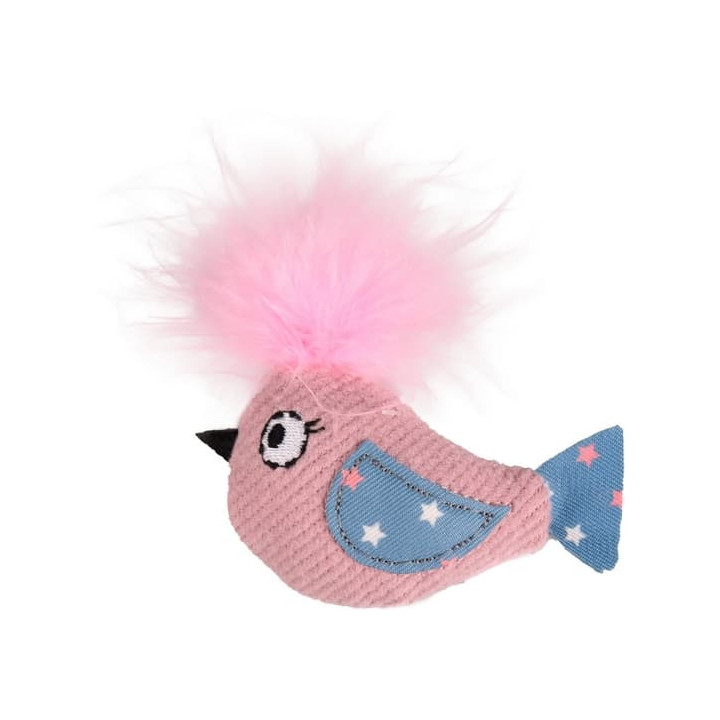 Flamingo Winny Hračka pro kočky Ptáček 10cm