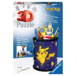 Ravensburger 3D Puzzle Stojan na tužky Pokémon 54 dílků