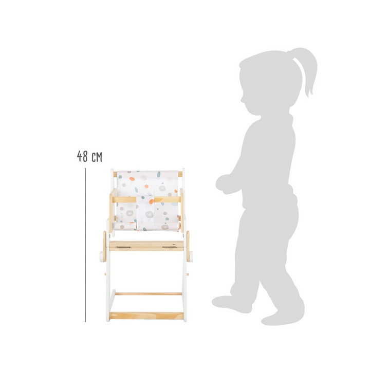 Small Foot Multifunkční židlička pro panenky "Little Button"