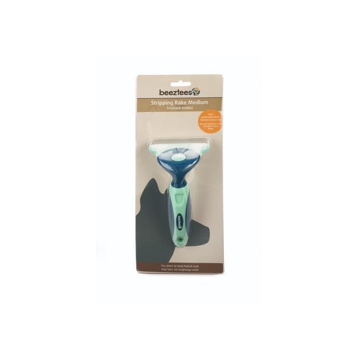 Beeztees Hrablo trimovací Medium 15cm