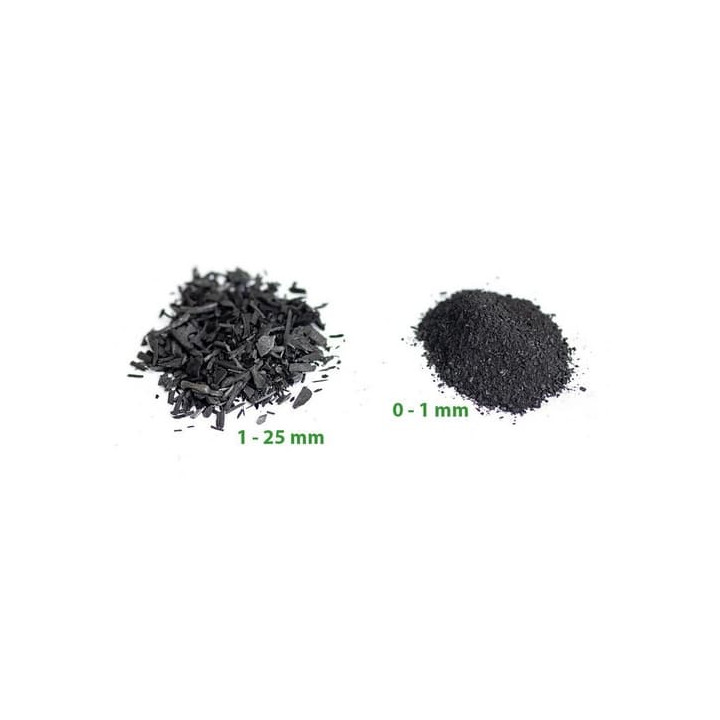 DR UHLI Biochar Hrubé aktivní uhlí pro velká zvířata 1600g