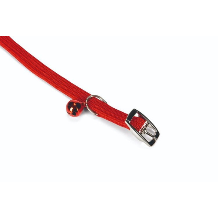 Beeztees Obojek pro kočky nylonový červený 6-29cm x 10mm