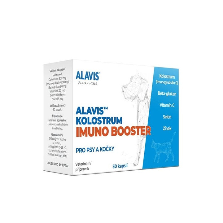 ALAVIS™ Kolostrum Imuno Booster 30 kapslí