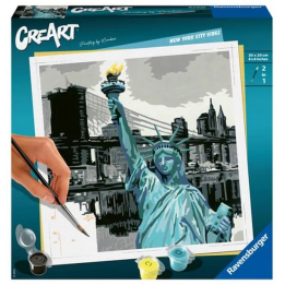 Ravensburger CreArt Pulzující New York