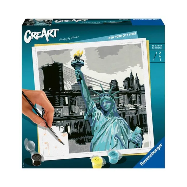 Ravensburger CreArt Pulzující New York