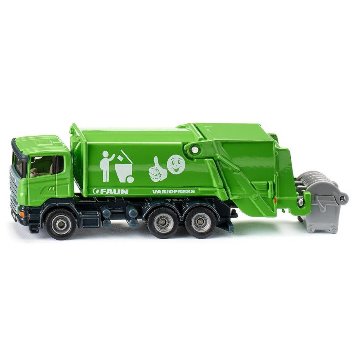 SIKU Super 1890 - Popelářské auto Scania 1:87