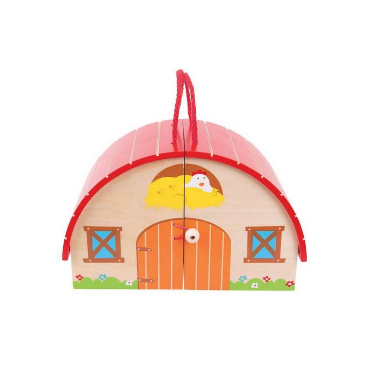 Bigjigs Toys Farma v kufříku