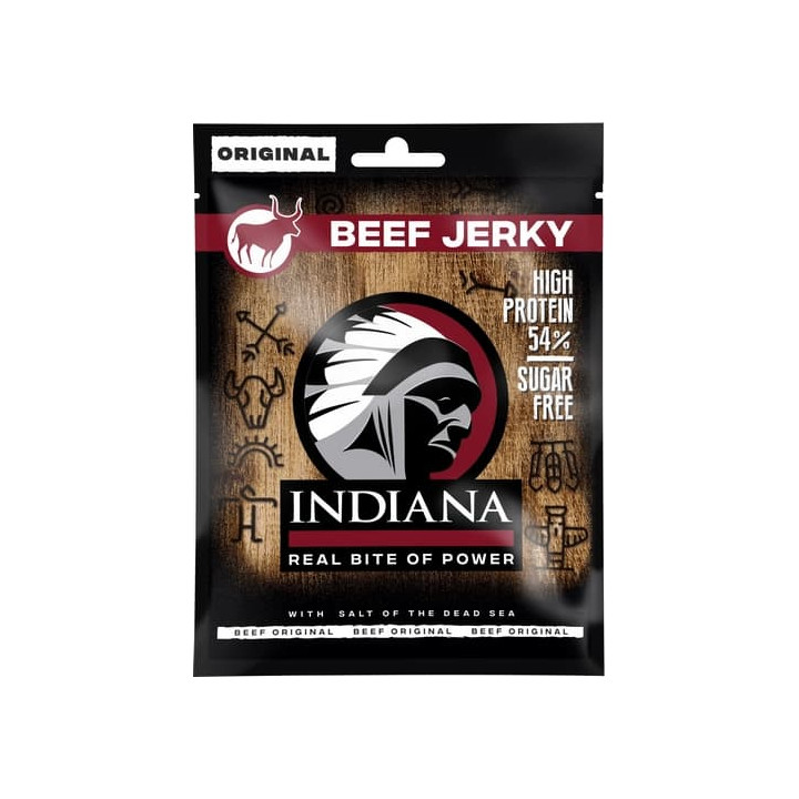INDIANA Jerky hovězí Original 25g