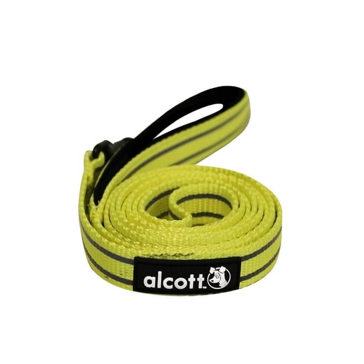 Alcott Reflexní vodítko pro psy žluté velikost L