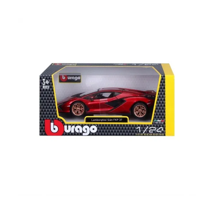 Bburago 1:24 Plus Lamborghini Sian FKP37 - Red