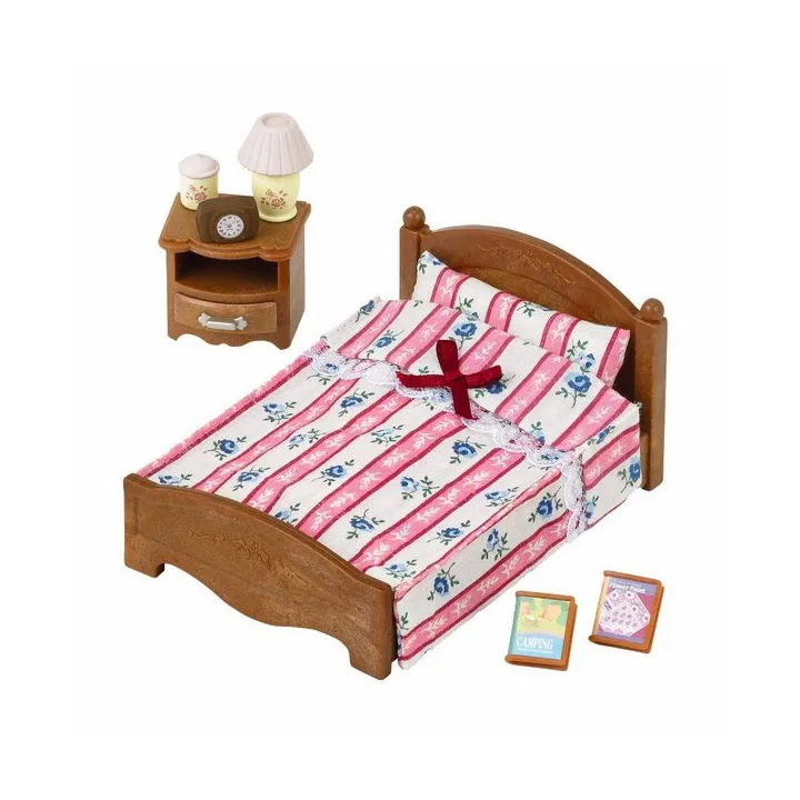 Sylvanian Families - Dvojlůžko s nočním stolkem