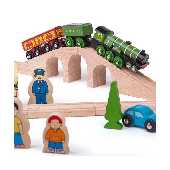 Bigjigs Rail Dřevěná vláčkodráha Flying scotsman