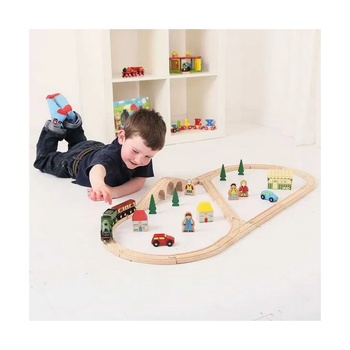 Bigjigs Rail Dřevěná vláčkodráha Flying scotsman