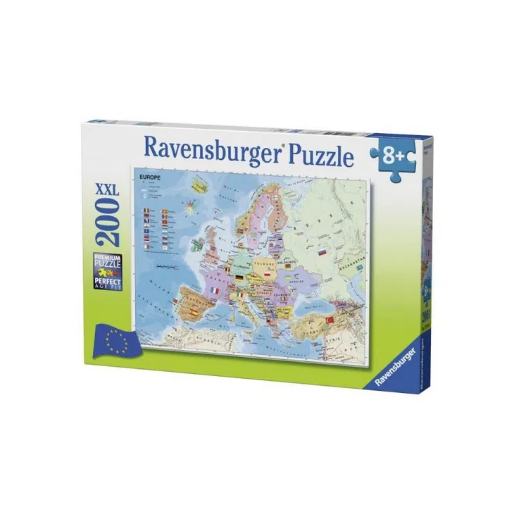Ravensburger Mapa Evropy 200 dílků