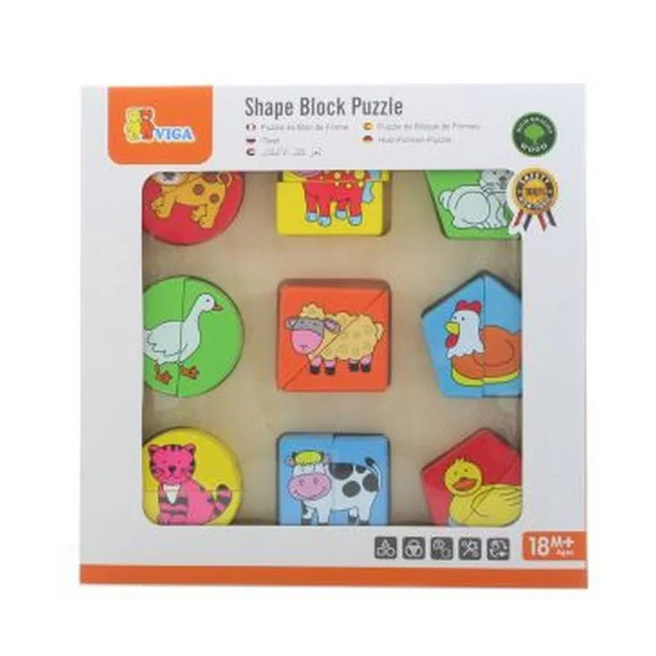 Viga Dřevěné puzzle pro nejmenší