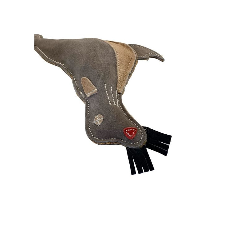 PafDog Lachtan Gavin Hračka pro psy z kůže a juty 31cm