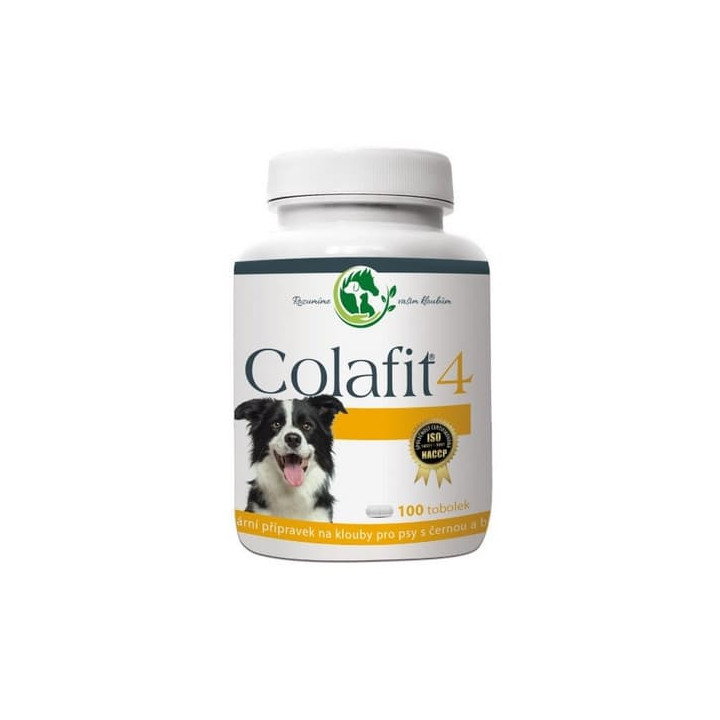 Colafit 4 černá a bílá srst, 100 tob