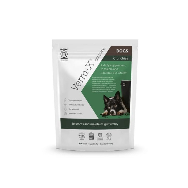 Verm-X Přírodní granule proti střevním parazitům pro psy 100g