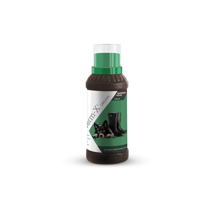 Verm-X Přírodní tekutina proti střevním parazitům pro psy 250ml