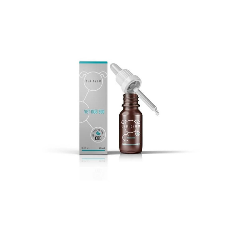CiBiDiUM® VET DOG 500 kapky s obsahem CBD