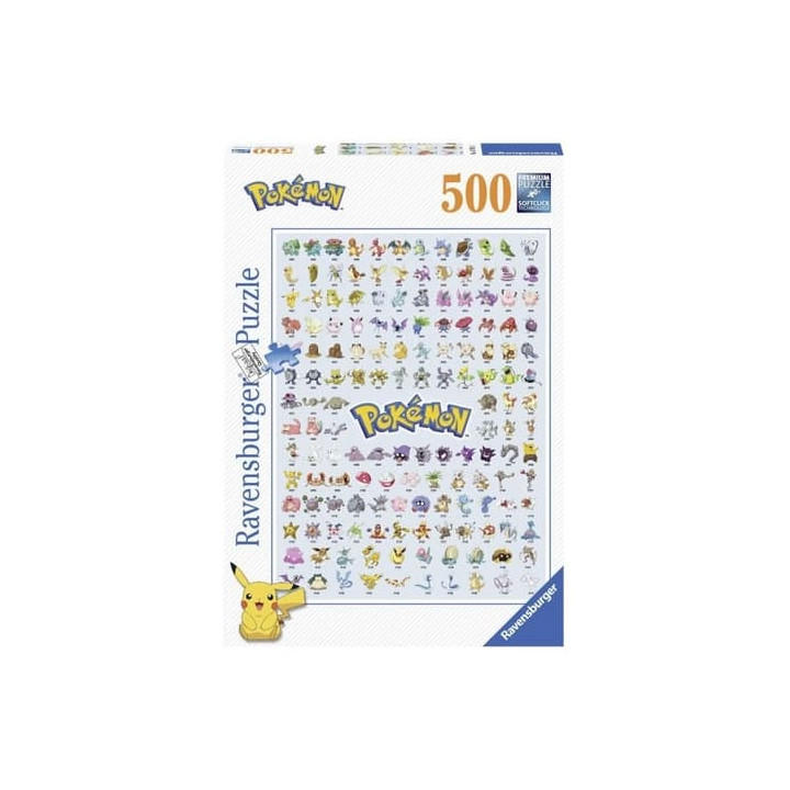 Prvních 151 Pokémonů 500 dílků