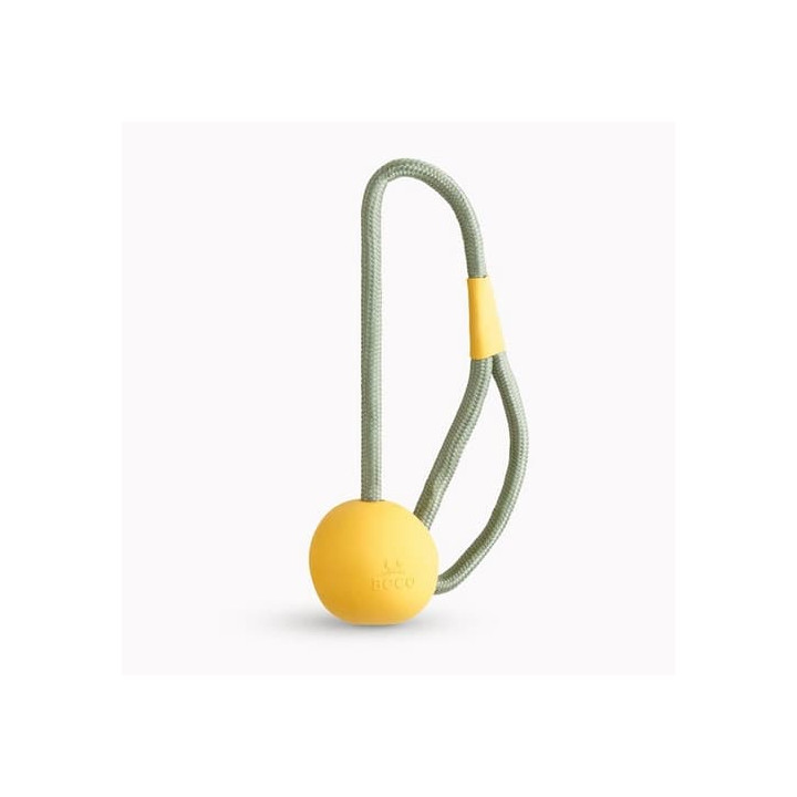 Beco Slinger Ball Hračka pro psy žlutá 46cm